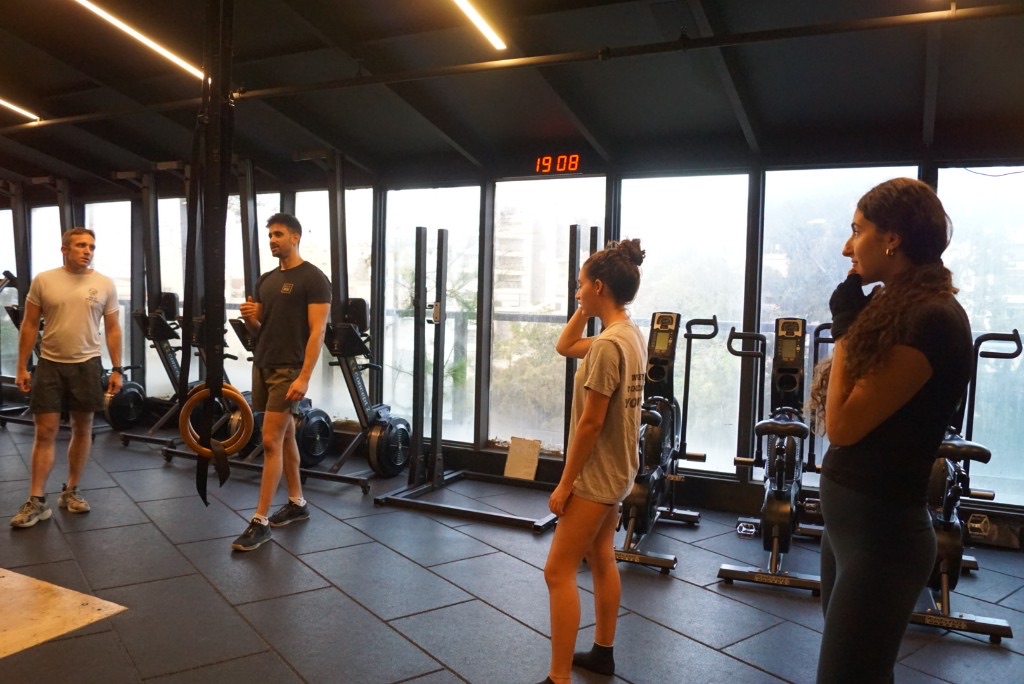 אימון קבוצתי במכון FitBox
