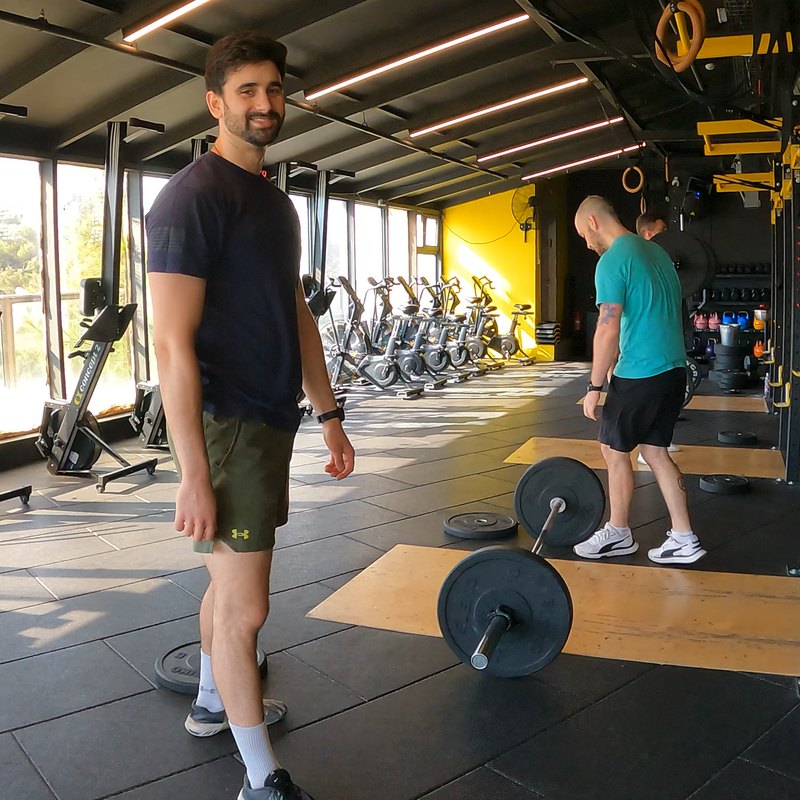 שחר פרוש במכון FitBox